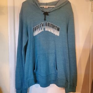 Harley-Davidson Teal hoodie